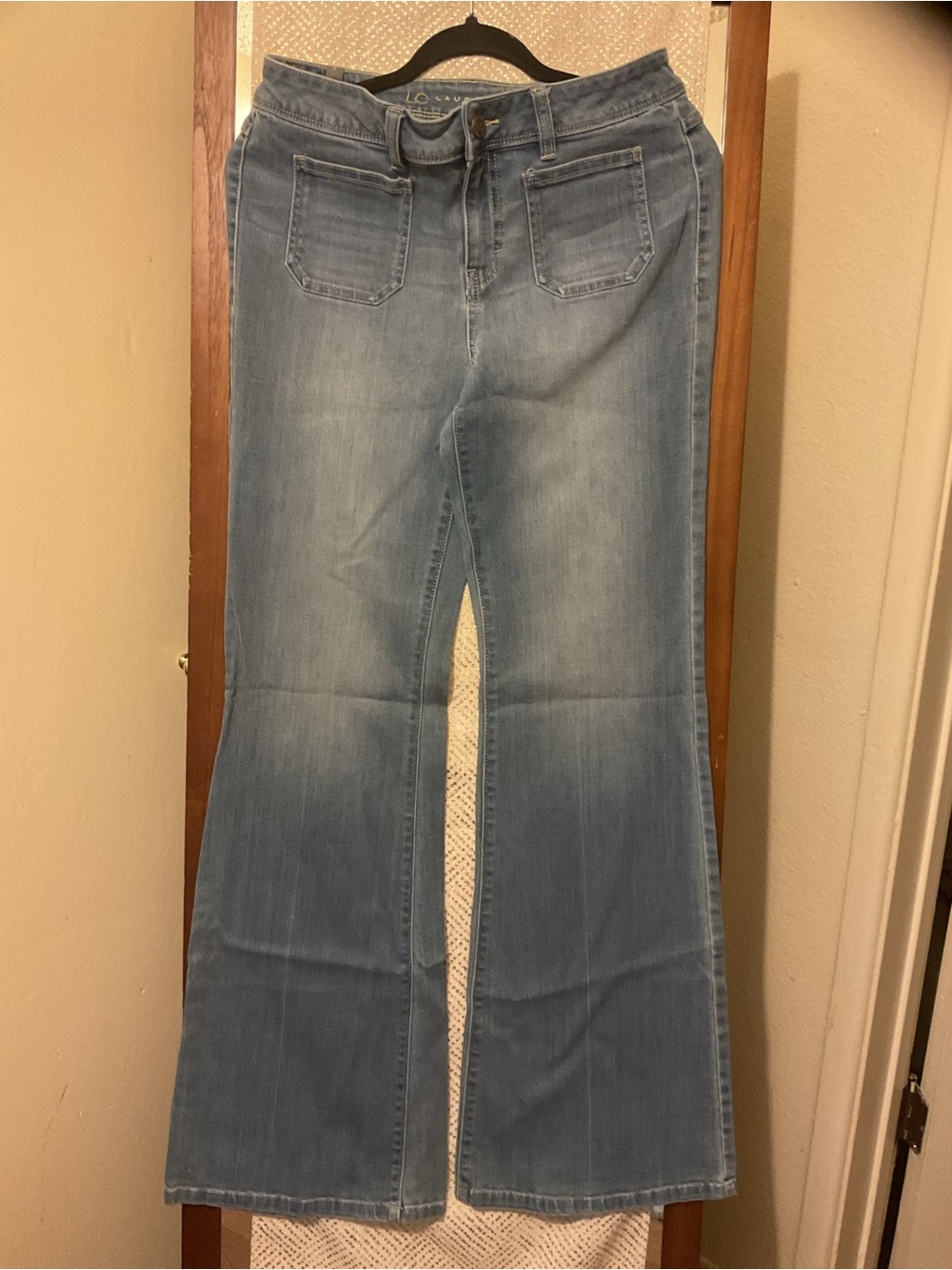 LC Lauren Conrad Light Blue Flare Jeans